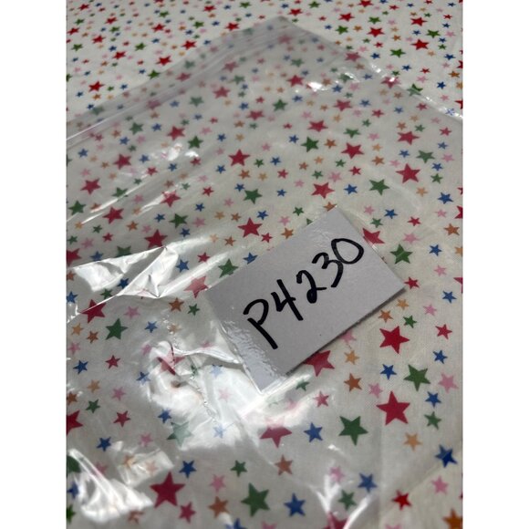 Hancock Fabrics Star Pattern Cotton Fabric 1/2 yard x 44" Sewing Quilting - Picture 4 of 4